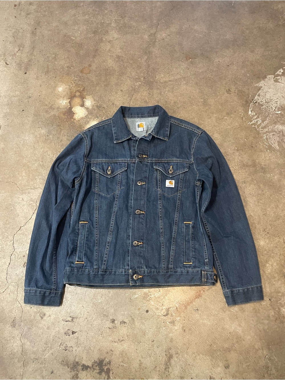 Carhartt J291 ABL Trucker Jean Jacket